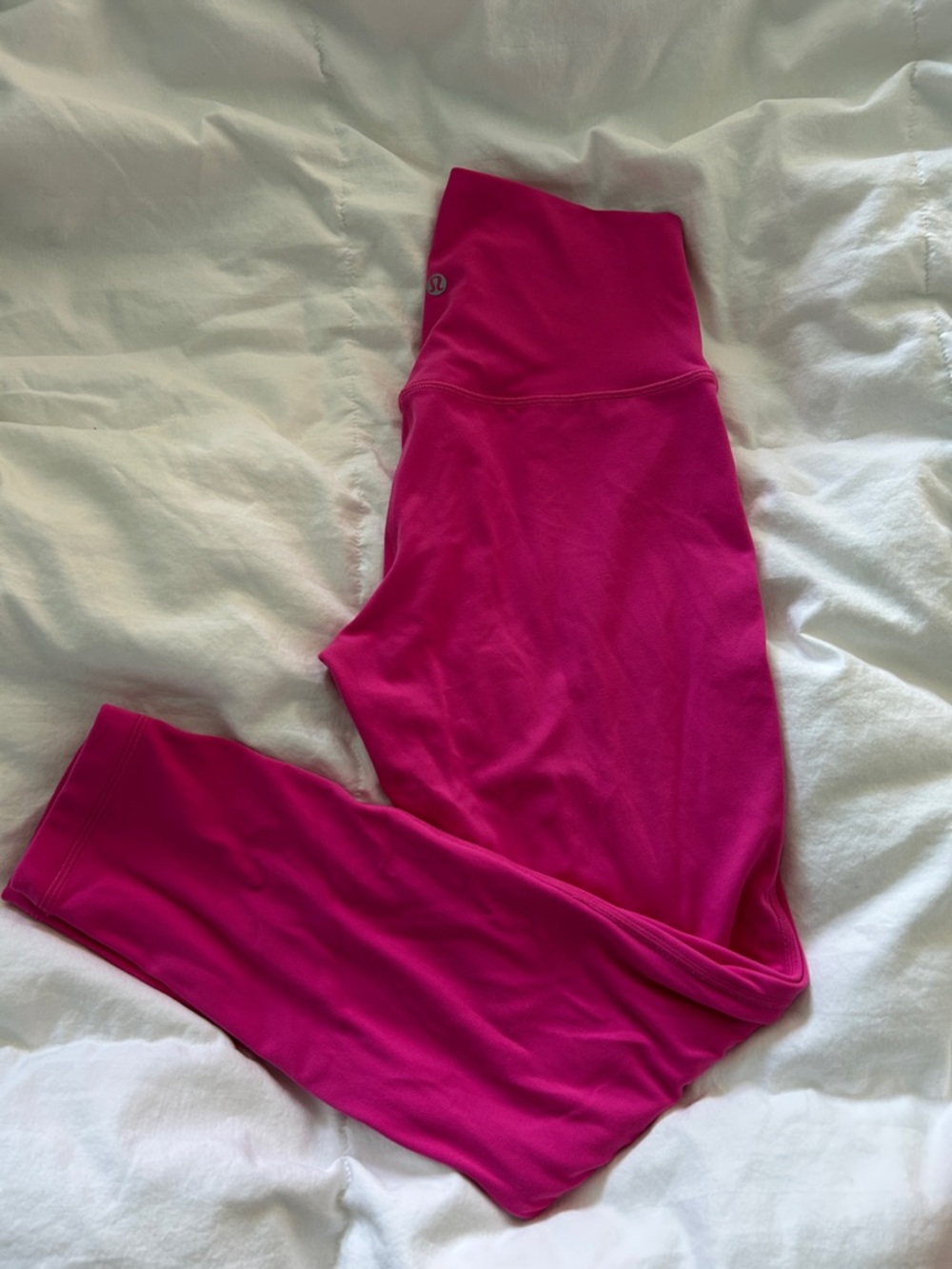 Rare double lined align lululemon athletica Hot Pink Leggings